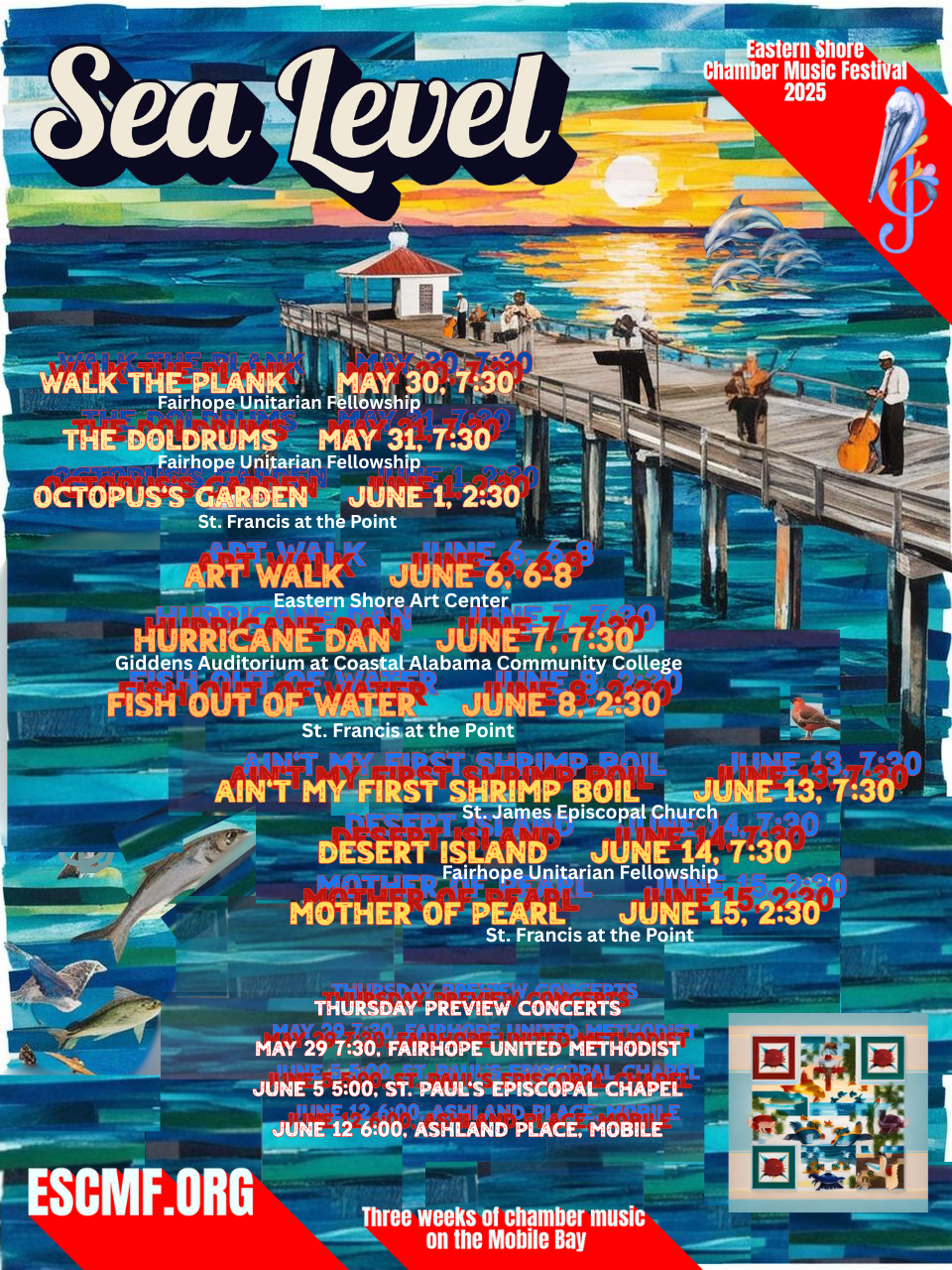 ESCMF 2025 Concert 1: WALK THE PLANK