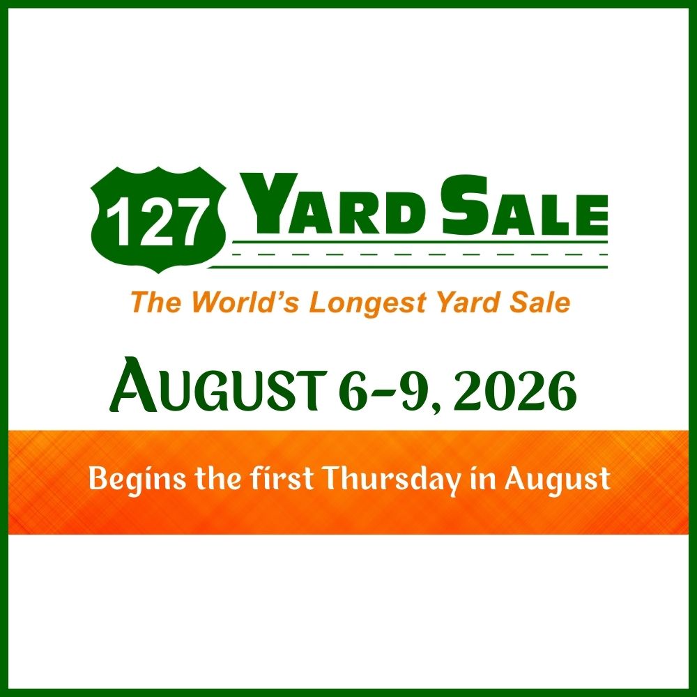 127 Yard Sale - The World's Longest Yard Sale! August 6-9, 2026