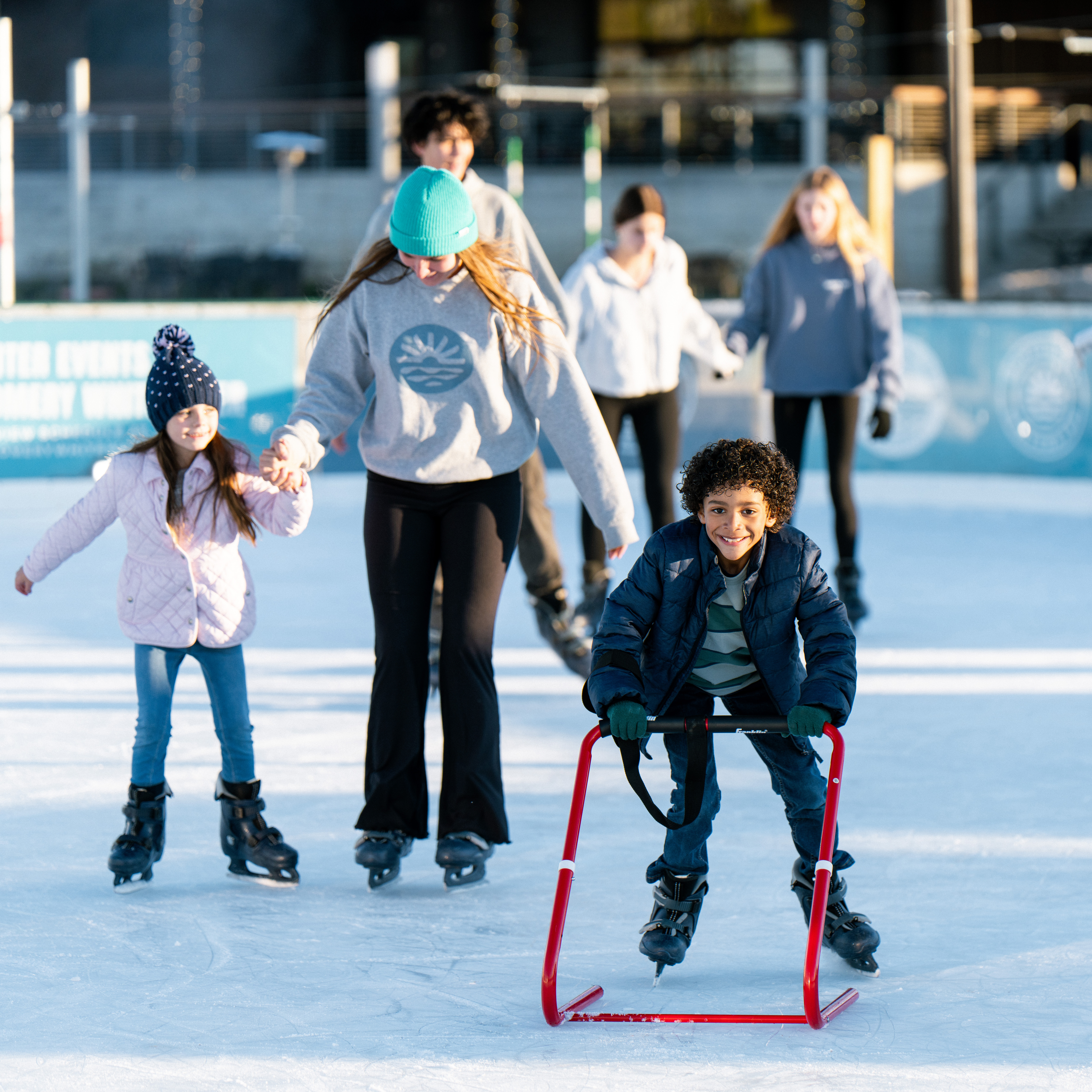 Outdoor Ice Skating at Montgomery Whitewater