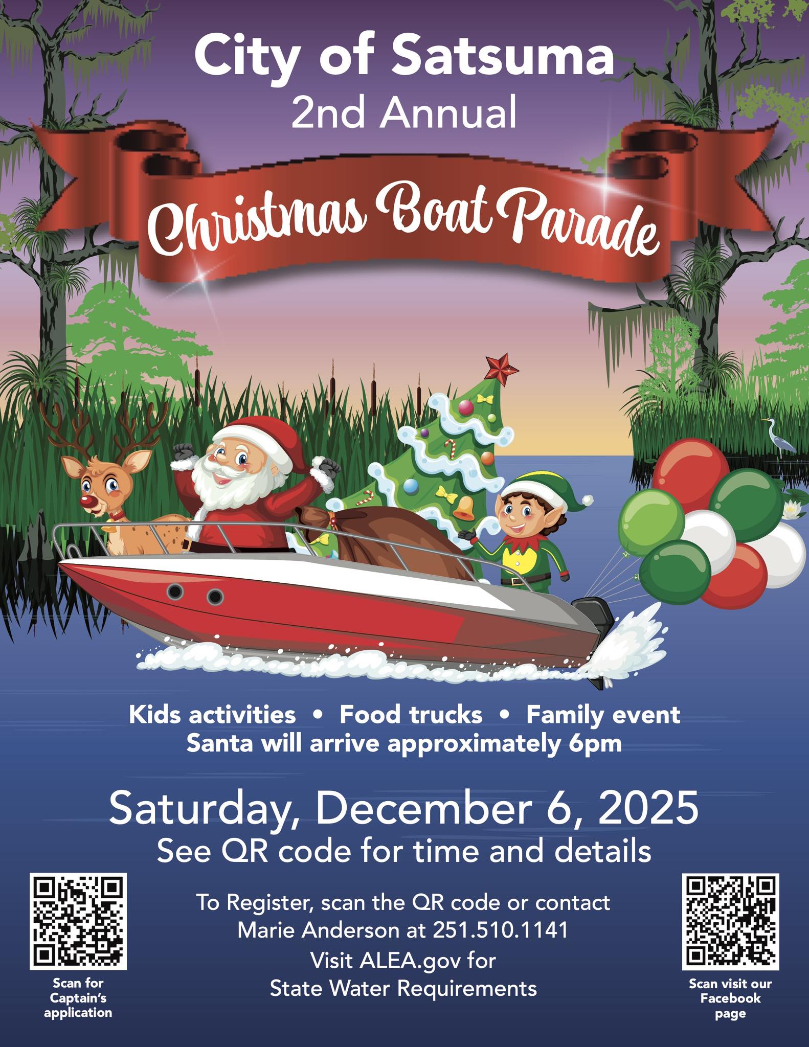 2nd Annual Satsuma Christmas Boat Parade