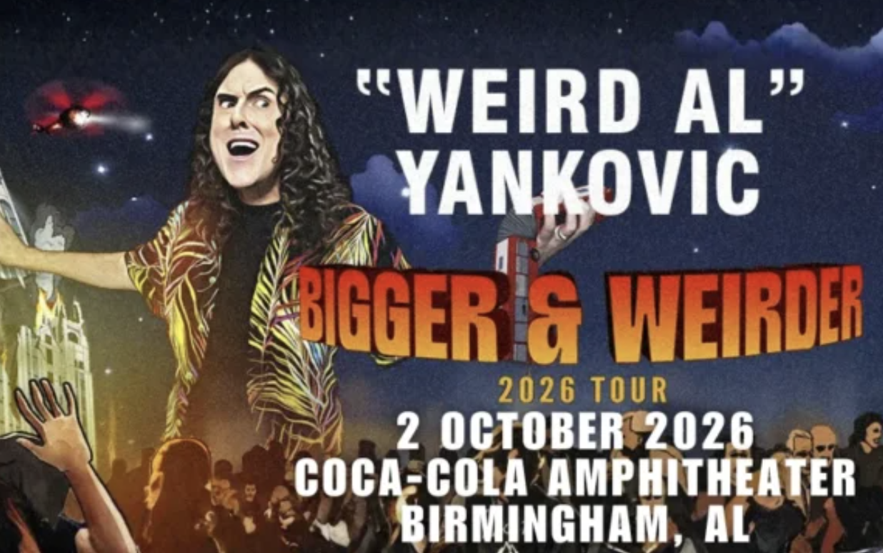 Weird Al Yankovic at Coca Cola Amphitheater