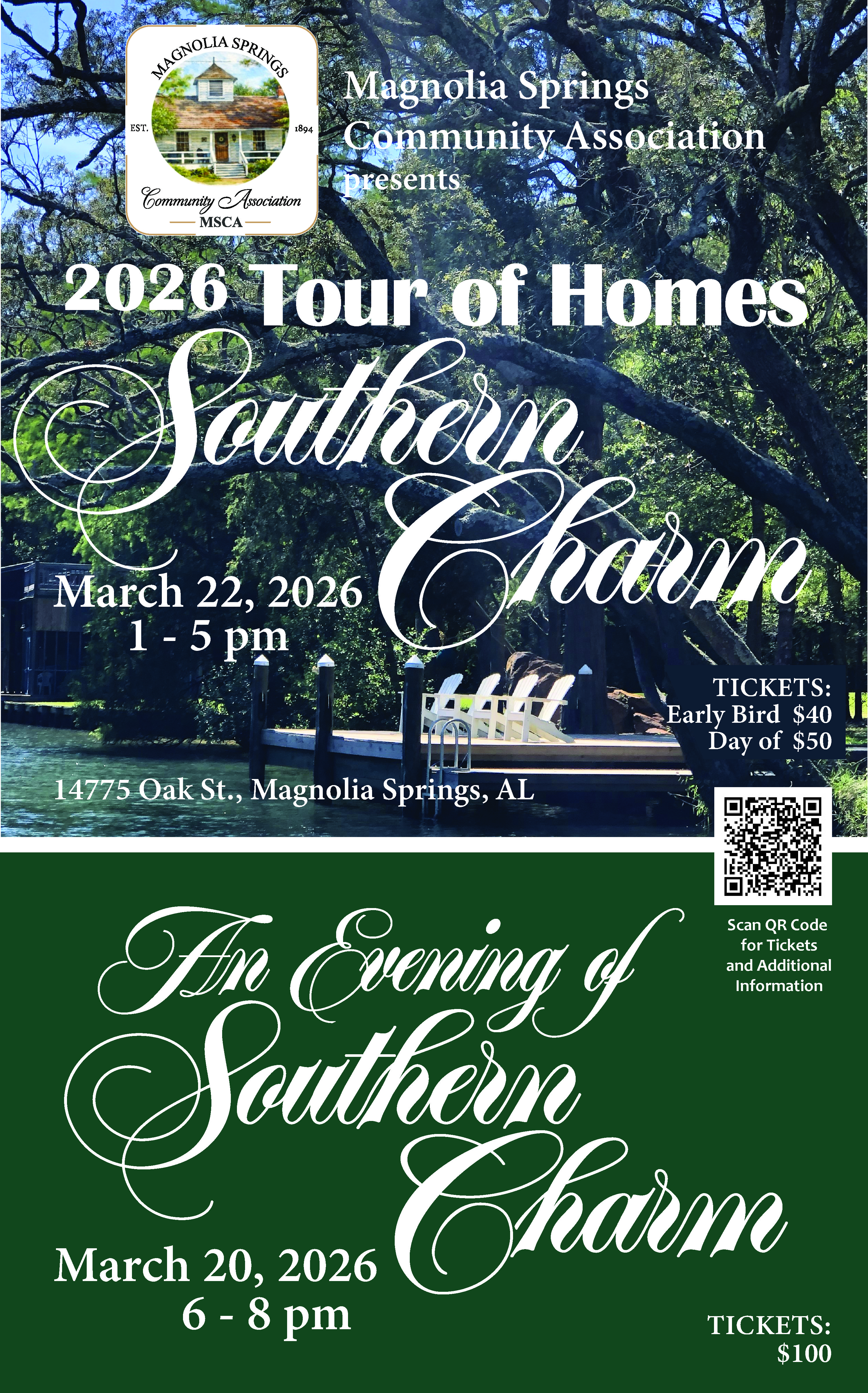 Tour of Homes and an Evening of Southern Charm