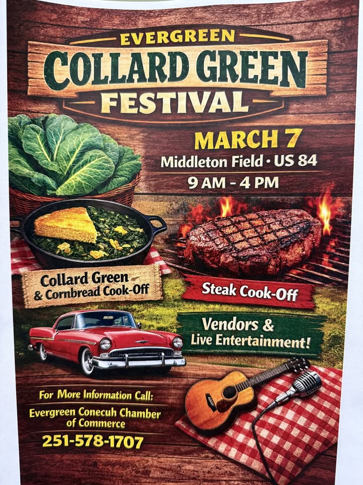 10th Annual Evergreen Collard Green Festival