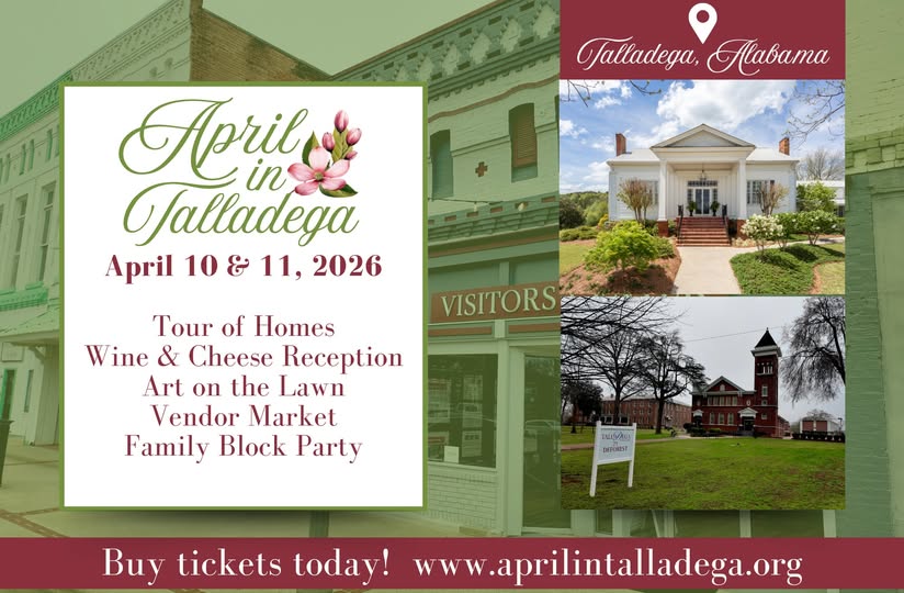 April in Talladega 2026