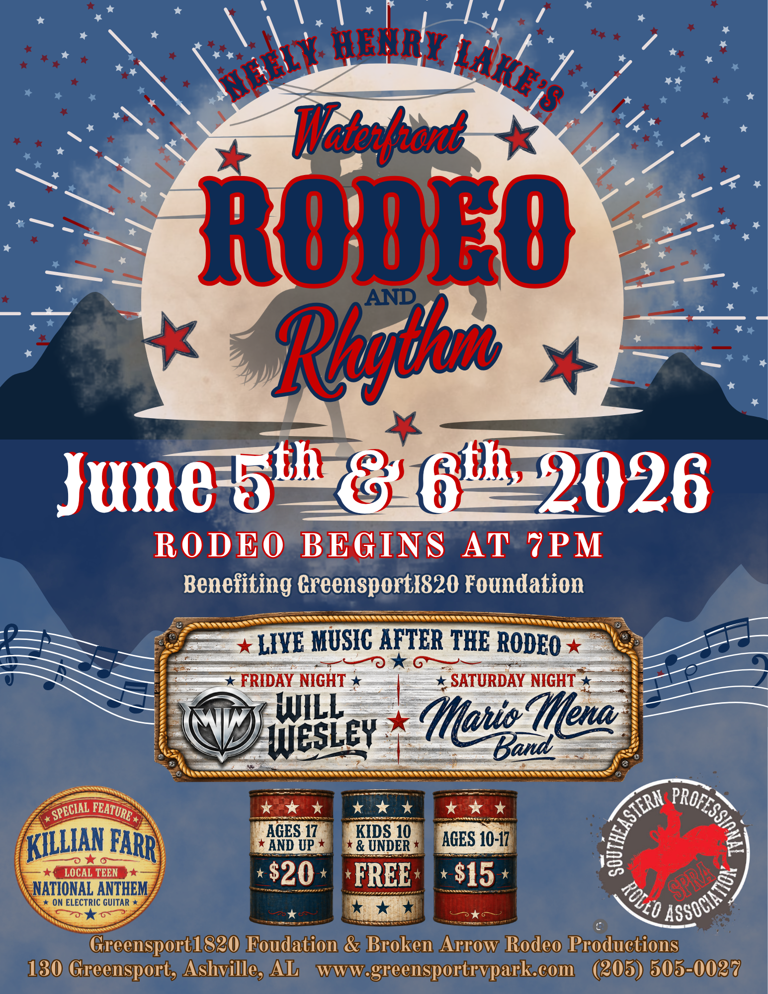Rodeo and Rhythm at Greensport