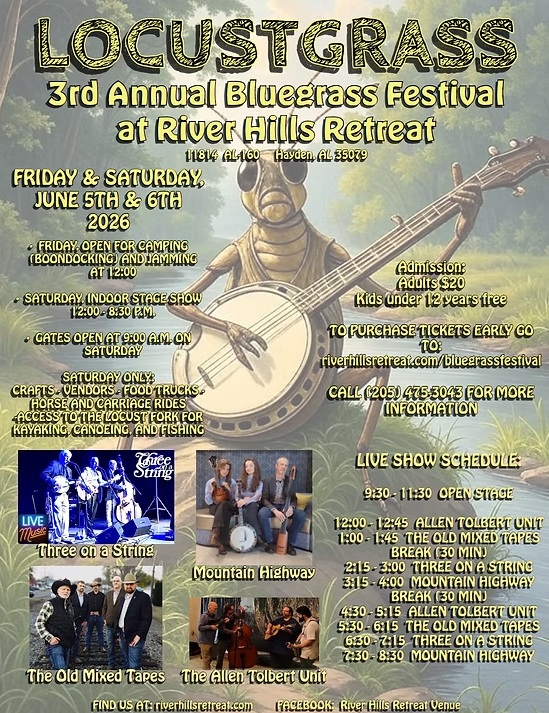 Locustgrass Festival---Bluegrass on the River