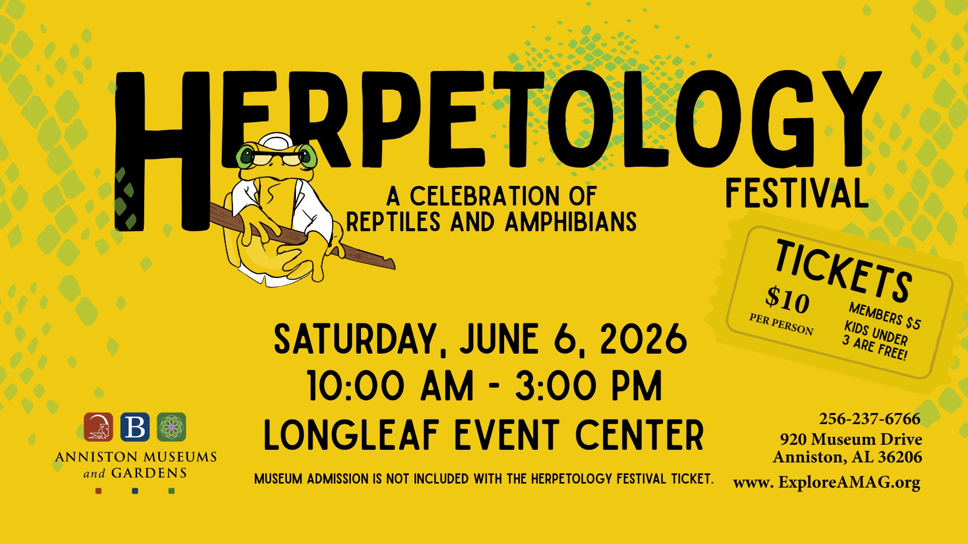 Herpetology Festival--A Celebration of Reptiles and Amphibians