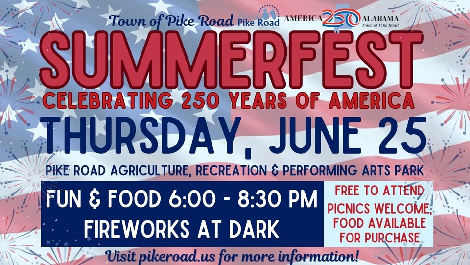 Town of Pike Road SummerFest 2026