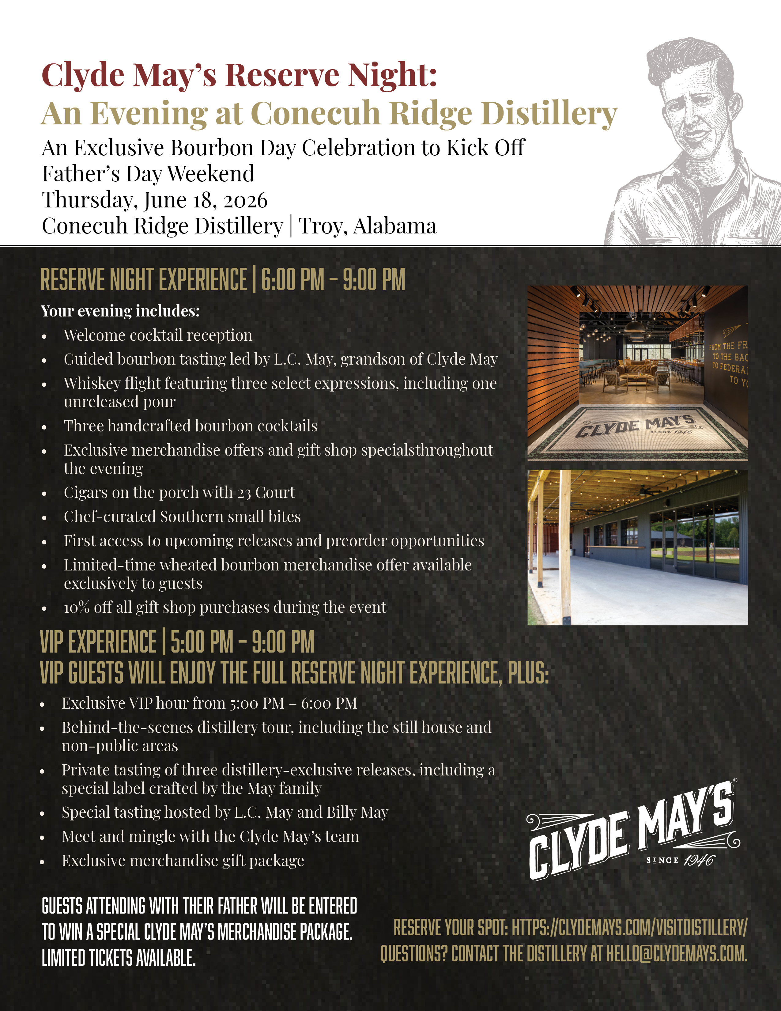 Reserve Night at Conecuh Ridge Distillery
