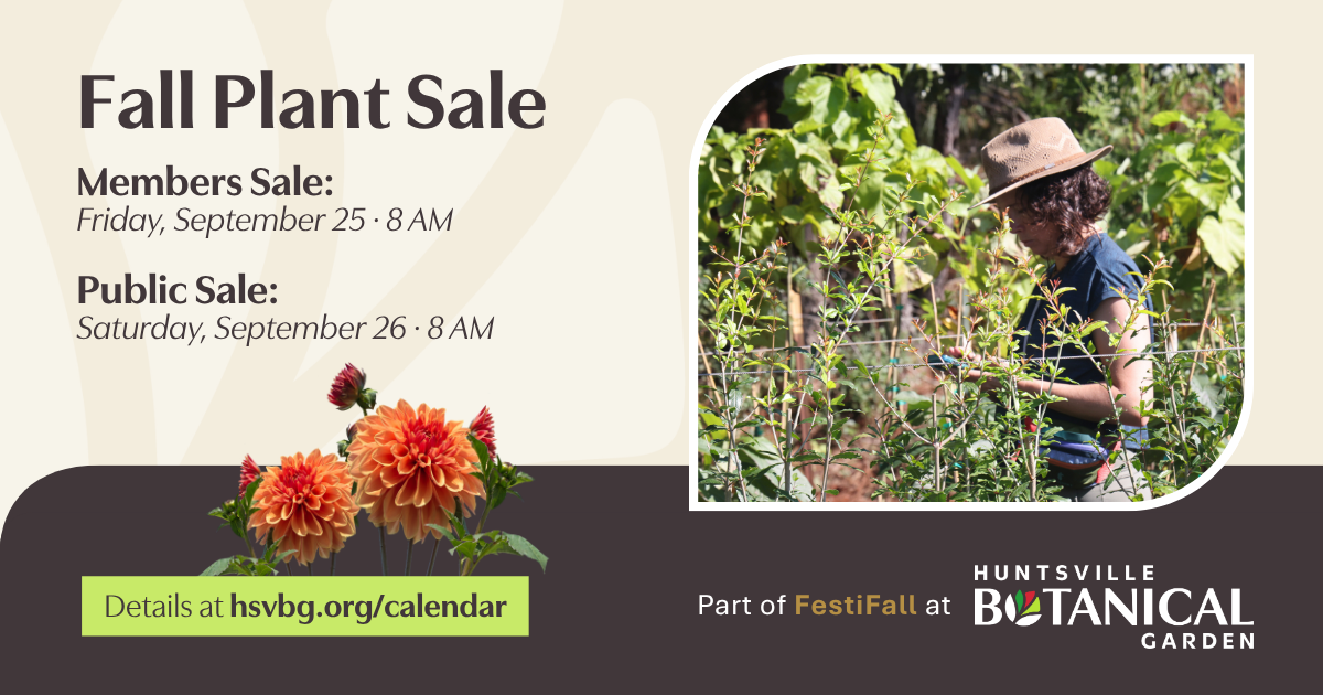 Fall Plant Sale · Public Sale