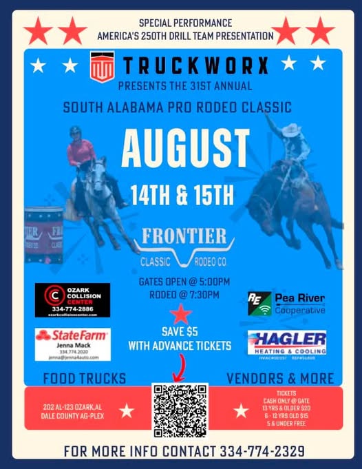 31st Annual South Alabama Pro Rodeo Classic