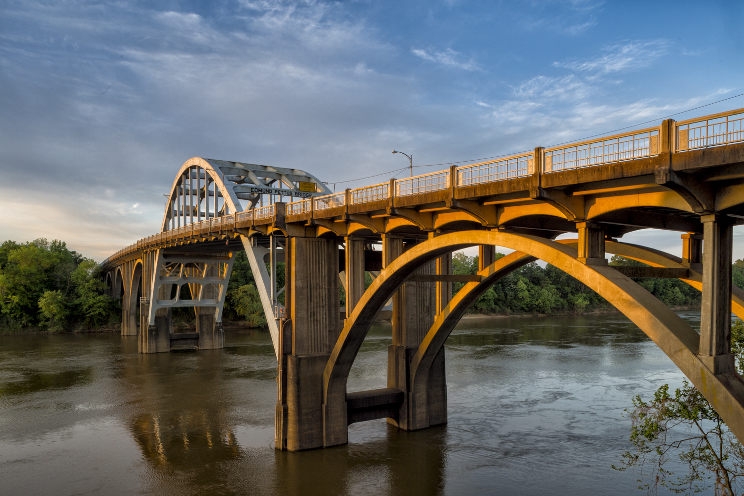 Edmund Pettus Bridge in Selma, Alabama.